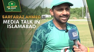 Sarfaraz Ahmed Media Talk in Islamabad  Pakistan Shaheens vs Bangladesh A [upl. by Annemarie]