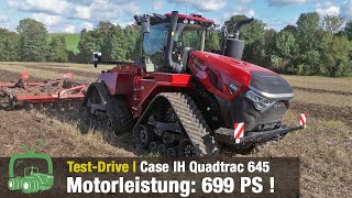 Case IH Quadtrac 645  TestDrive  Raupentraktor  699 PS   Update Case IH AF10 amp AF11 [upl. by Eruot]