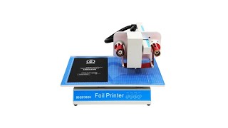 Digital Foil Printer 8025 Install Machine [upl. by Isbel]