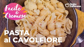 PASTA con CAVOLFIORE  pochi INGREDIENTI per un piatto SUPER CREMOSO🥰🌿🤍 [upl. by Cynarra]