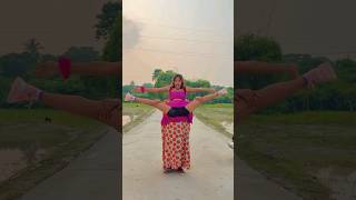 Es ladki ki gajba talent hai bhai dance yoga shorts short [upl. by Nawd]