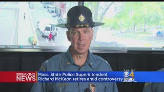 Mass State Police Col Richard McKeon Retires Amid Scandal [upl. by Niltac]