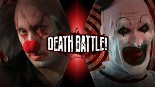 Art the Clown Vs Stitches the Clown Terrifier vs Stitches the Clown savedeathbattle [upl. by Elyrehc]