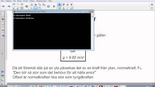 Fysik 1  Egenomgång  Kapitel 4 Ergo  Sammanfattning [upl. by Eibbed]