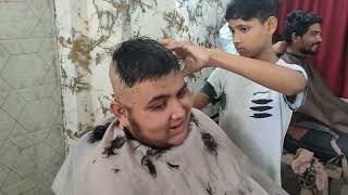 Full Clean headshave by India barbarmost attractive dandruff HeadShaveDandruff Removal Headshave [upl. by Anairuy876]