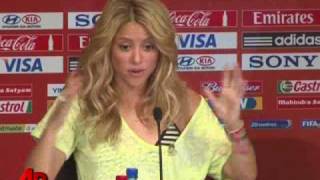 Shakira Goes Waka Waka in Africa [upl. by Nore]