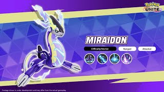 Miraidon Moves Overview  Pokémon UNITE [upl. by Sibelle]