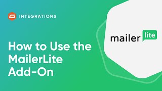 How to Use the MailerLite AddOn  Gravity Forms Tutorial [upl. by Odrautse]