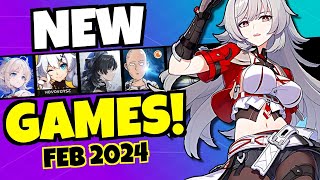 BEST NEW GACHA GAMES FEB 2024 [upl. by Einnhoj325]