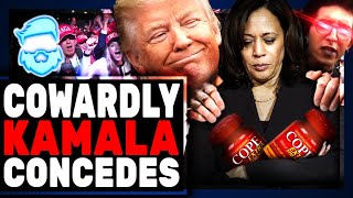 Kamala Harris Finally CONCEDES amp Its BRUTAL Woke Libs CRYING amp Stamping Feet As Trump Enjoy WIN [upl. by Auqeenwahs]