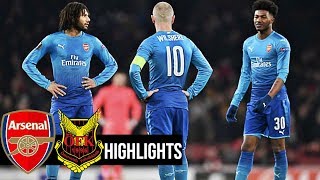 Arsenal vs Östersunds 12 All Goals amp Highlights Europa League 22022018 HD [upl. by Tomaso538]