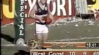 West Coast Vs Footscray 1994 Highlights [upl. by Ellitnahc]