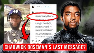 Chadwick Boseman Passing The DISTURBING Truth [upl. by Annoik512]