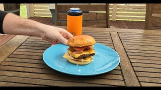 Home Made Beef Smash Burgers [upl. by Neeoma805]