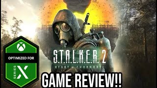 Stalker 2 Game review  Xbox Series X  Gameplay [upl. by Avivah347]