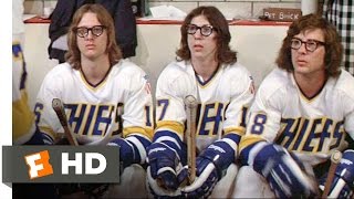 The Hansons Play Dirty  Slap Shot 610 Movie CLIP 1977 HD [upl. by Ylicec]