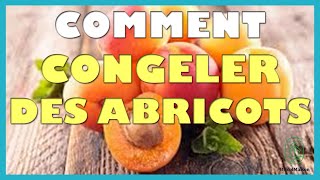 Comment congeler des abricots [upl. by Ferrel]