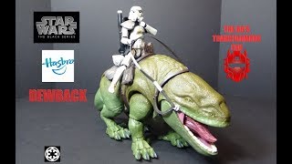 Star Wars Black Series 6 Dewback amp Sandtrooper 04 Toy Review [upl. by Tallu981]