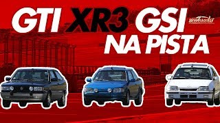 DESAFIO GOL GTi X KADETT GSi X ESCORT XR3  VOLTA RÁPIDA 6  ACELERADOS [upl. by Brazee]