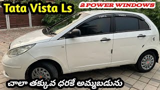 Tata vista Ls  Life 2029  low budget car  for sale Telugu  9342022929 [upl. by Roobbie225]