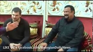 Steven Seagal Chechen dance [upl. by Enitsirc]