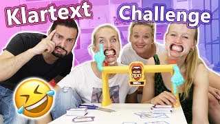 KLARTEXT DUELL Spiel deutsch  EKLIGE SABBER MAULSPERREN CHALLENGE Spiel mit mir VS DIY Inspiration [upl. by Acirret]