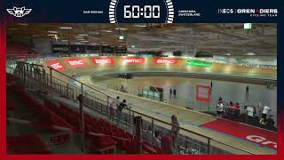 Dan Bigham UCI Hour Record timed by Tissot  INEOS Grenadiers LIVE [upl. by Bravin820]