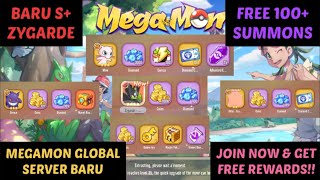 MEGAMON GLOBAL FREE GIFT CODE GACHA S ZYGARDE BARU CODES POCKET INCOMING S MEGAMON GIFT CODE FREE [upl. by Nilhsa597]