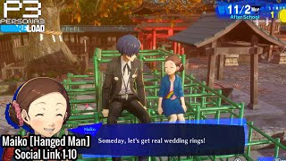 Persona 3 Reload  Maiko Hanged Man Social Link 110 [upl. by Hamfurd]