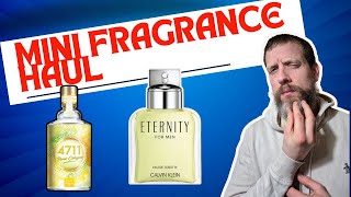 MINI FRAGRANCE HAUL NEW FRAGRANCES TO THE COLLECTION [upl. by Senaj16]