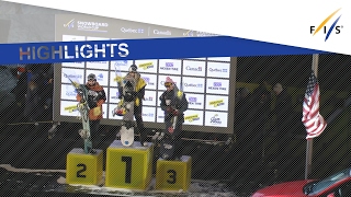 Highlights Gasser wins the Super Series in Big air event at Quebec City FIS Snowboard [upl. by Nnyre]