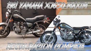 1981 Yamaha XJ650  Restauración Completa [upl. by Akeimat163]