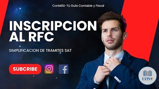 Inscripción al RFC y efirma será más fácil 🤓 Síguenos para más ConMas Tú Guía Contable y Fiscal [upl. by Eicrad]