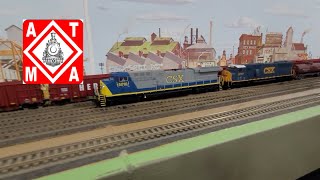 2023 Allentown Train Meet Spring Thaw Allegheny Western Lines HO layout [upl. by Nnednarb78]