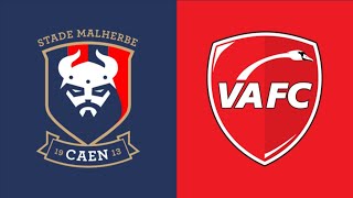 Caen vs Valenciennes Résumé et Buts  Ligue 1 202324 [upl. by Ayotac350]