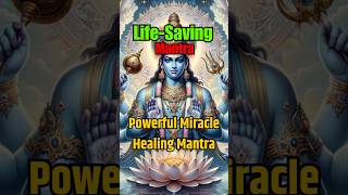 Powerful God Vishnu Mantra for Healing amp Health mantra shorts [upl. by Haeckel]