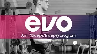 Biceps og triceps treningsprogram  EVO [upl. by Agatha]