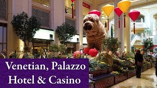 Las Vegas Venetian Palazzo Hotel amp Casino Tour2018 [upl. by Ennoid948]