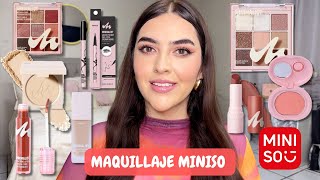 PROBAMOS TODO EL MAQUILLAJE DE MINISOTODO MENOS DE 200 ¿VALE LA PENA ✨ [upl. by Favianus1]