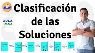 Clasificación de las Soluciones Químicas [upl. by Odnuges]