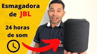 Caixinha de som com 24 horas de bateria que da show em JBL [upl. by Isej]