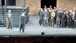 Macerata Opera Festival 2024 Applausi per la prima di Norma 20 luglio 2024 [upl. by Ahsimac]