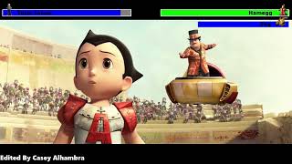 Astro Boy 2009 Arena Fight with healthbars [upl. by Ahsienal]