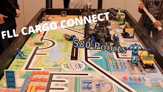 FLL Cargo Connect 202122  580610 Points  mindfactory [upl. by Aznarepse]