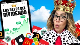 👑LOS REYES DE LOS DIVIDENDOS💰 Estas empresas son las que MÁS PAGAN DIVIDENDOS en Estados Unidos [upl. by Tobit]