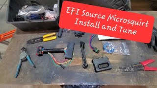 EFI Source Microsquirt Install and Laptop Tuning Ford 302 50 V8 342 Stroker [upl. by Reteid17]