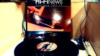 HiFi News Analogue Test LP the producers cut SIDE 1 [upl. by Spitzer632]