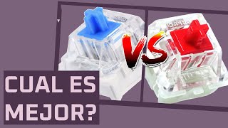 Diferencias Entre Switches Red y Blue ¿Cuál Elegir [upl. by Noellyn]