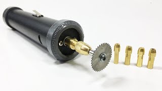 How to make a high speed cordless Dremel Tool by 380 motor  mini drill rotary tool [upl. by Ahsiniuq]