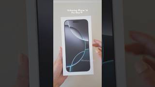 Unboxing iPhone 16 Pro Max🤍 unboxing apple [upl. by Plafker]